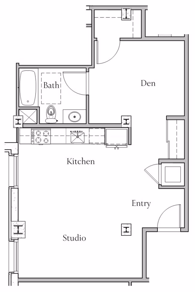 Unit 1111 1111 floor plan
